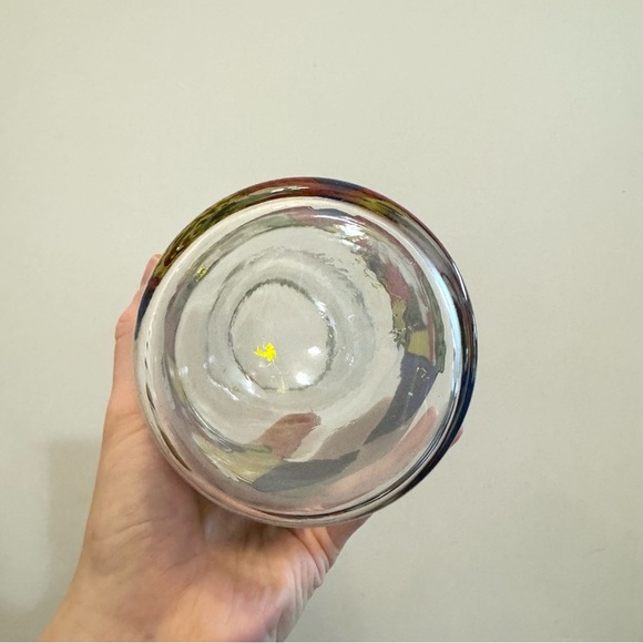 Walt Disney Vintage Mickey & Minnie Mouse 8.5” Clear Glass Cookie Jar - Picture 6 of 7